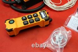 Radio remote control 6 buttons palm with display Juuko 12V hydraulic valve 60l