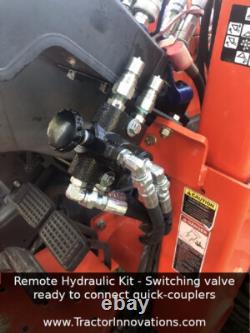 Remote Hydraulic Kit Kubota B, L, MX, and M Series Tractors-quick install