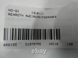 Rexroth 4WE10W33/CG24N9K4 Hydraulic Directional Control Valves