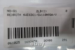 Rexroth 4WE6D61/EW110N9DA/V Hydraulic Directional Control Valve