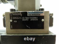 Rexroth 4WRD 25 Hydraulic Directional Control Servo Valve Stack 4WS2EM10