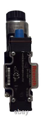 Rexroth Hydraulic Directional Control Valve 24V Solenoid 4WE6D62 EG24N9DK24L2/62