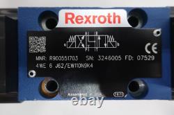 Rexroth R900551703 Hydraulic Directional Control Valve 120v-ac