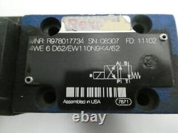 Rexroth R978017734 Hydraulic Directional Control Valve 120v-ac