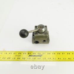 SPX Hytec No. 9503 2 Position 2 Way Manual Hydraulic Control Valve 5000 PSI
