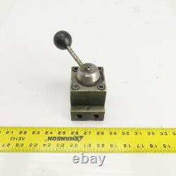 SPX Hytec No. 9503 2 Position 2 Way Manual Hydraulic Control Valve 5000 PSI