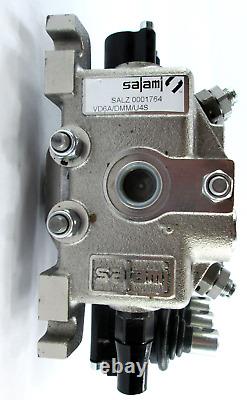 Salami Spa VD6A/DMM/U4S Hydraulic Directional Control Spool Valve 3 Spool VD6A