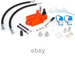 Single Hydraulic Remote Control Valve Kit for Massey Ferguson 100-200-300 Series