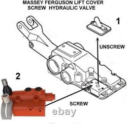 Single Hydraulic Remote Control Valve Kit for Massey Ferguson 100-200-300 Series