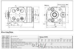 Steering Control Unit Orbitrol Valve OSPB 160 ON Replacement DANFOSS 150N0043