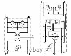 Steering Control Unit Orbitrol Valve OSPB 160 ON Replacement DANFOSS 150N0043