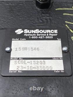SunSource 159N0546, Hydraulic Control Valve Assembly SC0L-15203