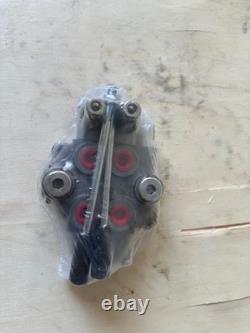 TORA 18,5 GPM (70L) Hydraulic Monoblock Control Valve with 2 Levers, 3/4 BSP
