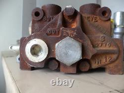 TWO pieces 7-spool Hydraulic Control Valve