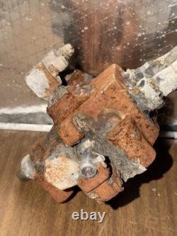 Tractor Hydraulic Control Valve Manifold Assembly With Hose Untested Parts Core