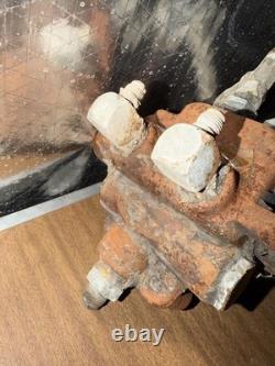 Tractor Hydraulic Control Valve Manifold Assembly With Hose Untested Parts Core