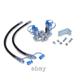 Tractor Hydraulic Remote 6 Port Diverter Valve Manual, 2 into 4 ports, Multiplier