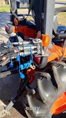 Tractor Hydraulic Remote 6 Port Diverter Valve Manual, 2 into 4 ports, Multiplier