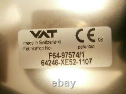 VAT 64246-XE52-1107 Gate Valve and PM-5 641PM-36PM-1004 Controller Set Lam FPD