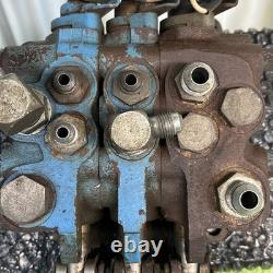 Vickers 222627 Hydraulic Manual 3 Spool Valve 3 Position Control