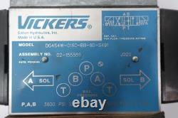 Vickers DG4S4W-016C-BB-60-S491 Hydraulic Directional Control Valve 3600psi Vickers DG4S4W-016C-BB-60-S491 Hydraulic Directional Control Valve 3600psi