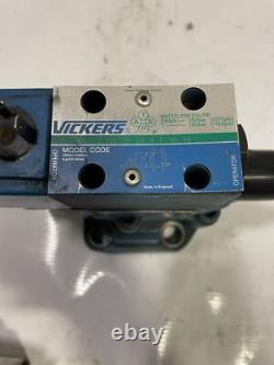 Vickers DG4V-3S-2A-M-U-H5-60 and CVGC-3-W-125-10 Hydraulic Control Valve 5075psi