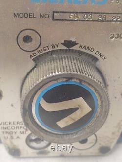 Vickers Hydraulic Flow Control Valve FG032822
