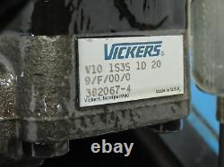 Vickers Hydraulic Power Unit Vane Pump 3 GPM 1000 PSI Control Valve 3 P 23/460V