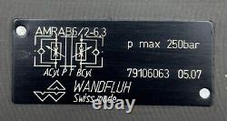 Wandfluh Amrab6/2-6,3 Hydraulic Control Valve
