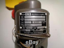 Whittaker Controls 142395-1 Valve Hydraulic Solenoid Control New