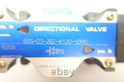 Yuken DSG-03-2B2-A120-5090 Hydraulic Directional Control Valve 120v-ac